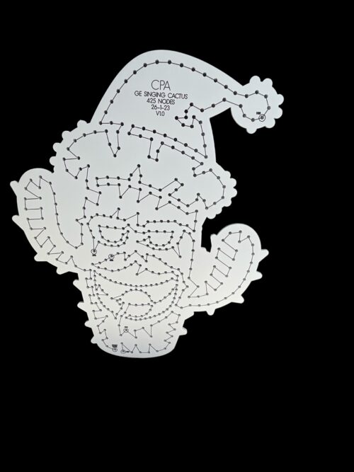 IMPRESSION Singing Santa Cactus - Image 2