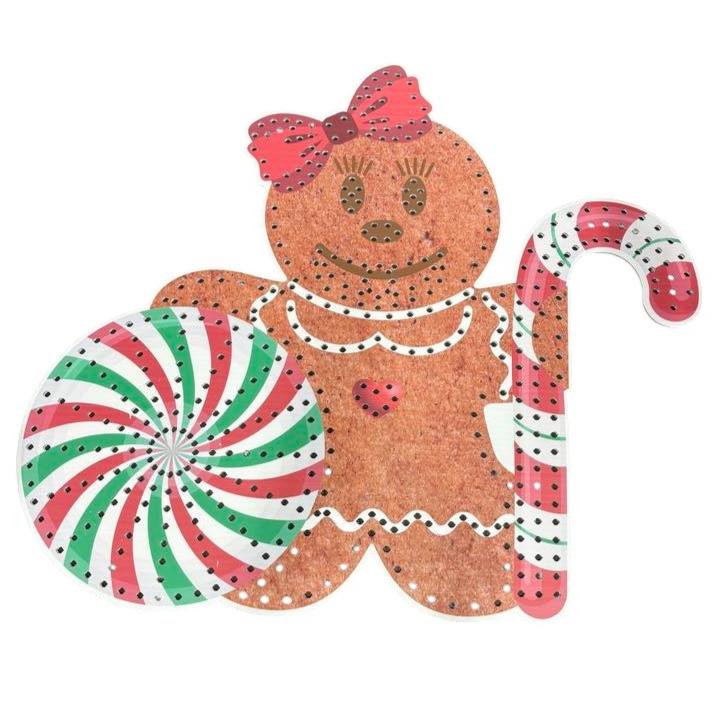 IMPRESSION Gingerbread People with Candy - Image 2