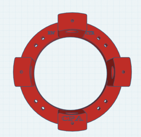 Rosa Wreath Mounting Bracket - Image 5